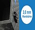3 mm Aluminium-Riffelblech ex black