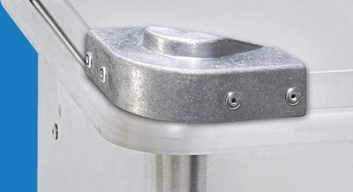 Robust, aluminium toggle fasteners