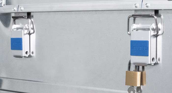 Robust, aluminium toggle fasteners