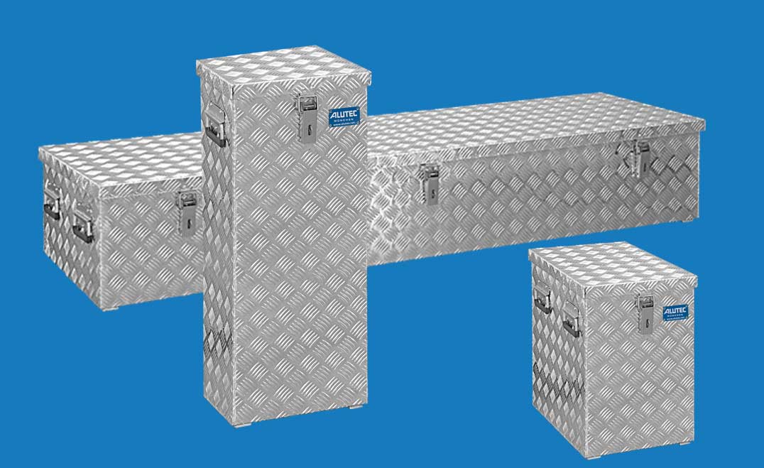 Special versions of checker plate boxes