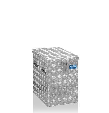 ALUTEC Alubox SONDERLÖSUNGEN – in extra starkem 3 mm Alu-Riffelblech und Alu-Silber, individuell konfigurierbar in Größe, Farbe, Ausstattung und Aufkleber.